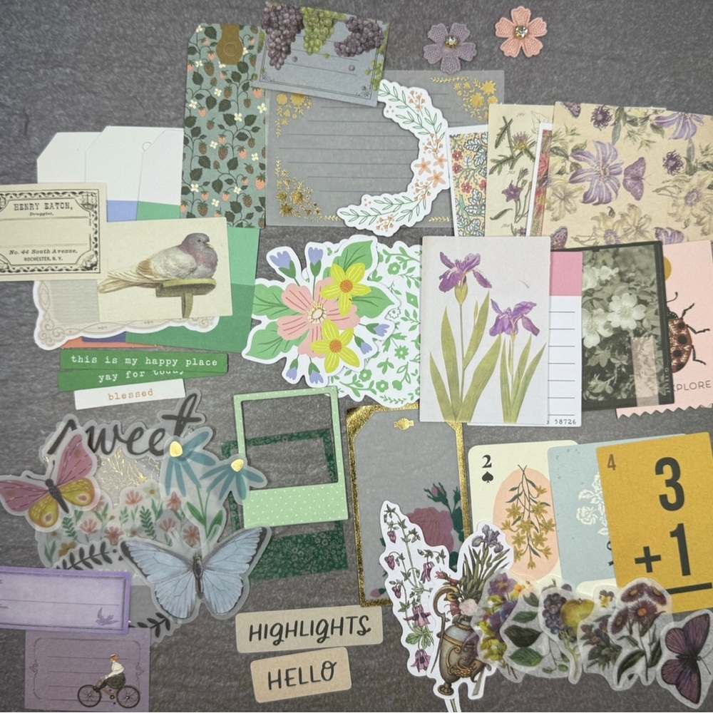 Junk Journal supplies
